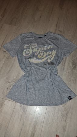 Superdry T-Shirt, Grau, Gr. 38