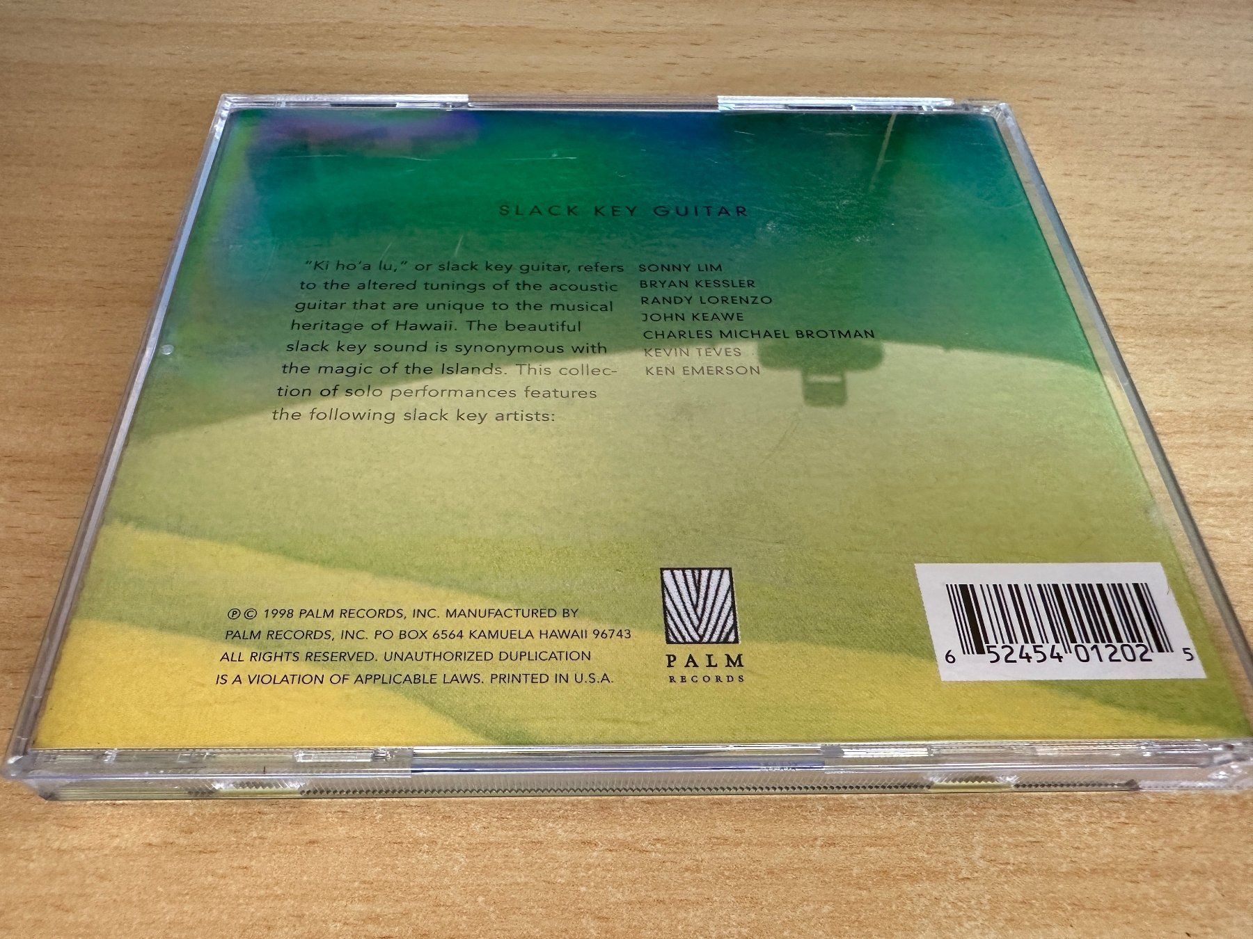 CD: Various – Slack Key Guitar – Usato da Rikon im Tösstal venduto da Alpenmutz 1