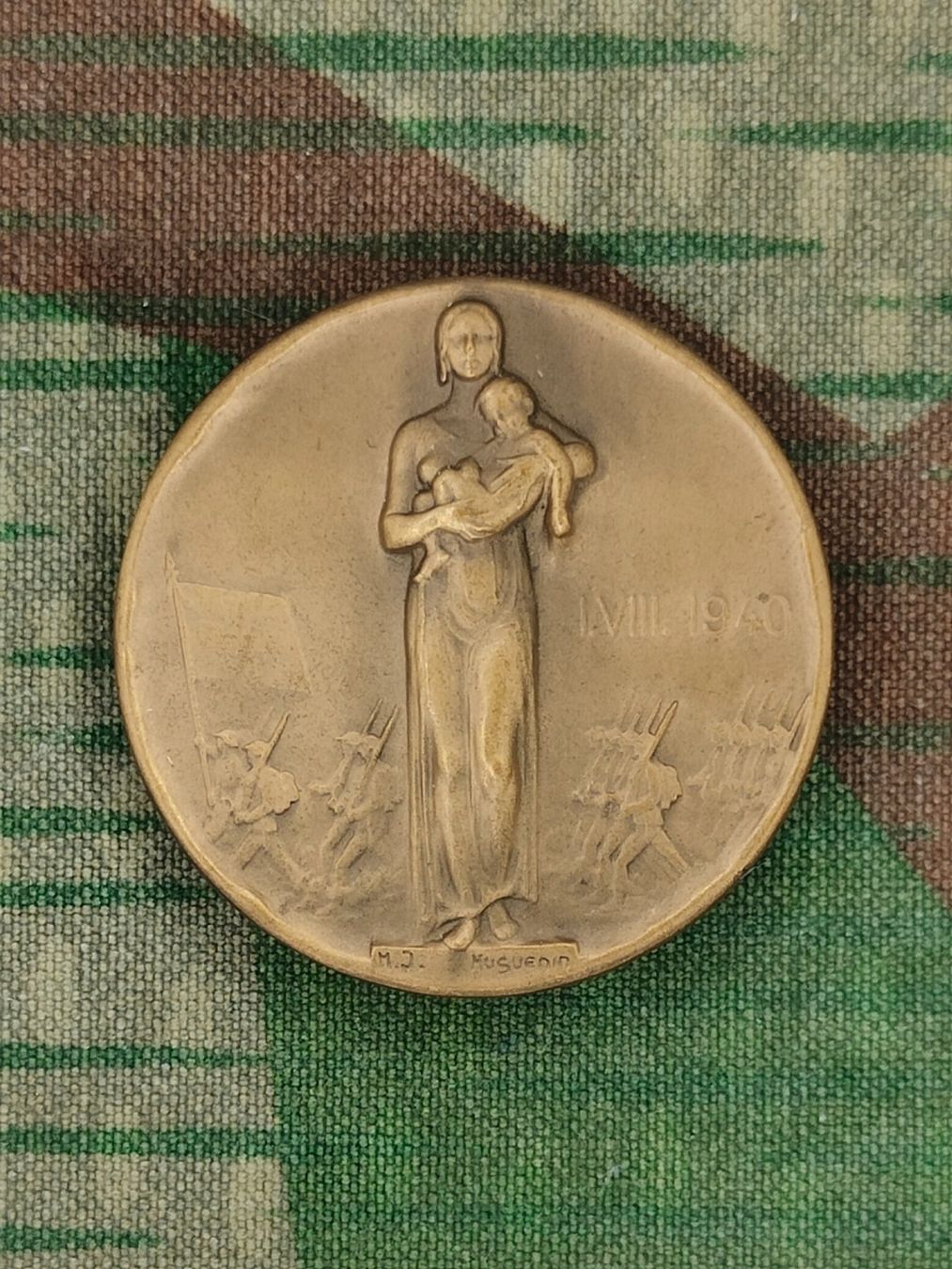 Placchette & Badge: 1. August Abzeichen 1940 – Usato da Bauma venduto da SwissMilitaria