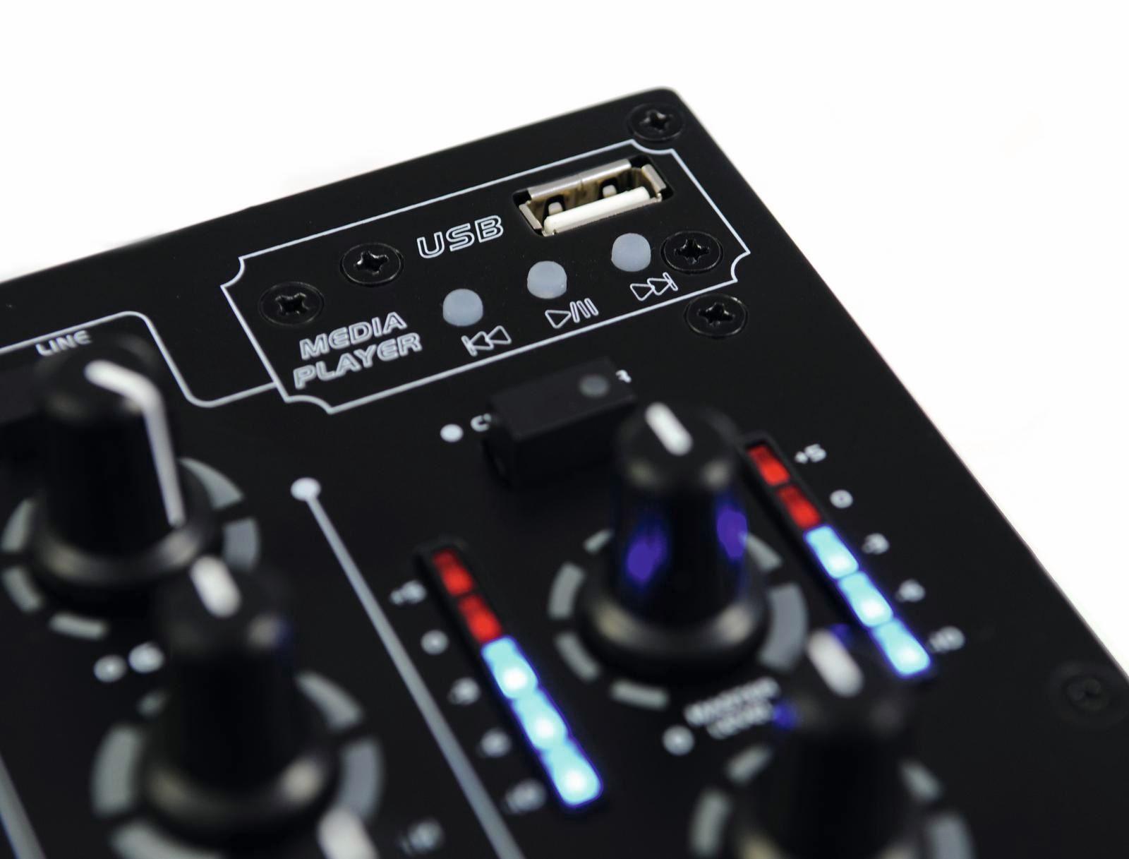 Console di mixaggio: OMNITRONIC PM-311P DJ-Mixer mit Player – Nuovo e nell'imballaggio originale da Däniken SO venduto da Profog1 3