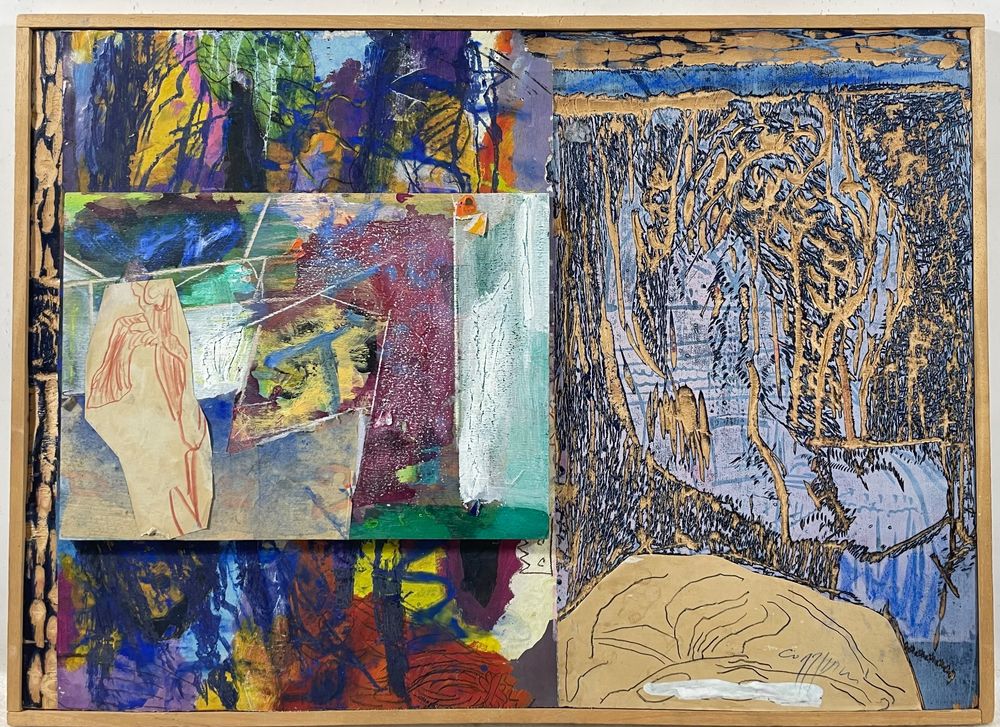 Franco Corradini (1945) grosses Gemälde Kaufen auf Ricardo