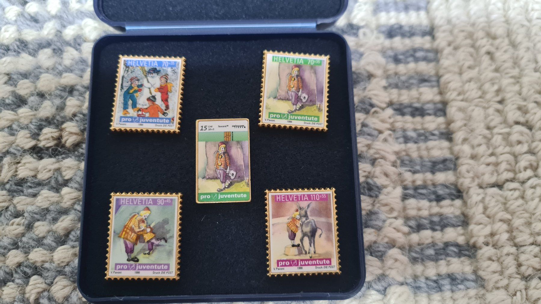 Tutti i francobolli: Pro Juventute Pin Set – Nuovo (secondo la descrizione) da Andermatt venduto da Bozel 7