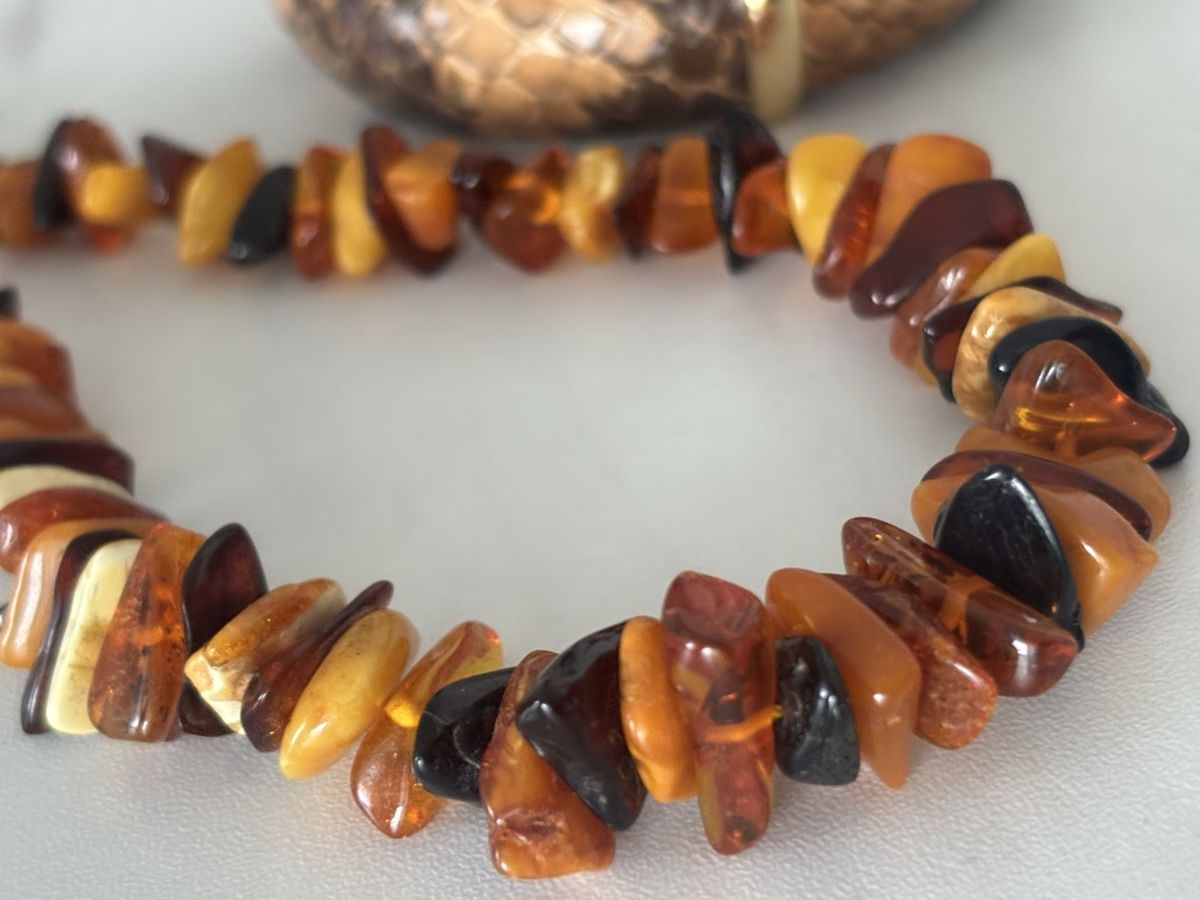 Catenine: Set Bernstein Kette und Armband – Usato da Rheinfelden venduto da Jeva-Anna 1