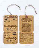Bivio Tiefencastel Postauto PTT Billett Gepäck Etikette