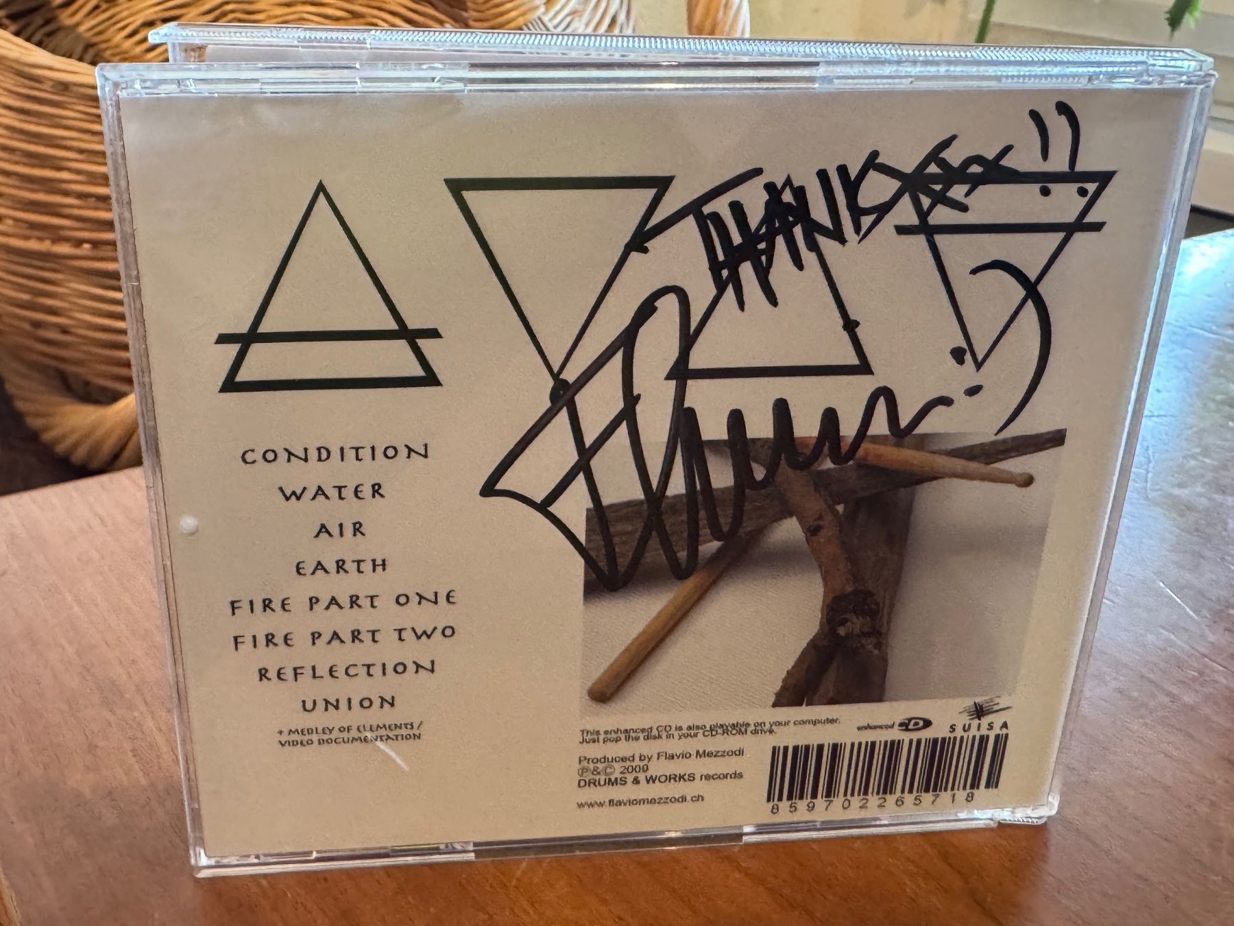 CDs: Flavio Mezzodi - Elements - Swiss Prog Rock - Signed - HG42A – D'occasion à Küsnacht ZH par swisssales.net 1