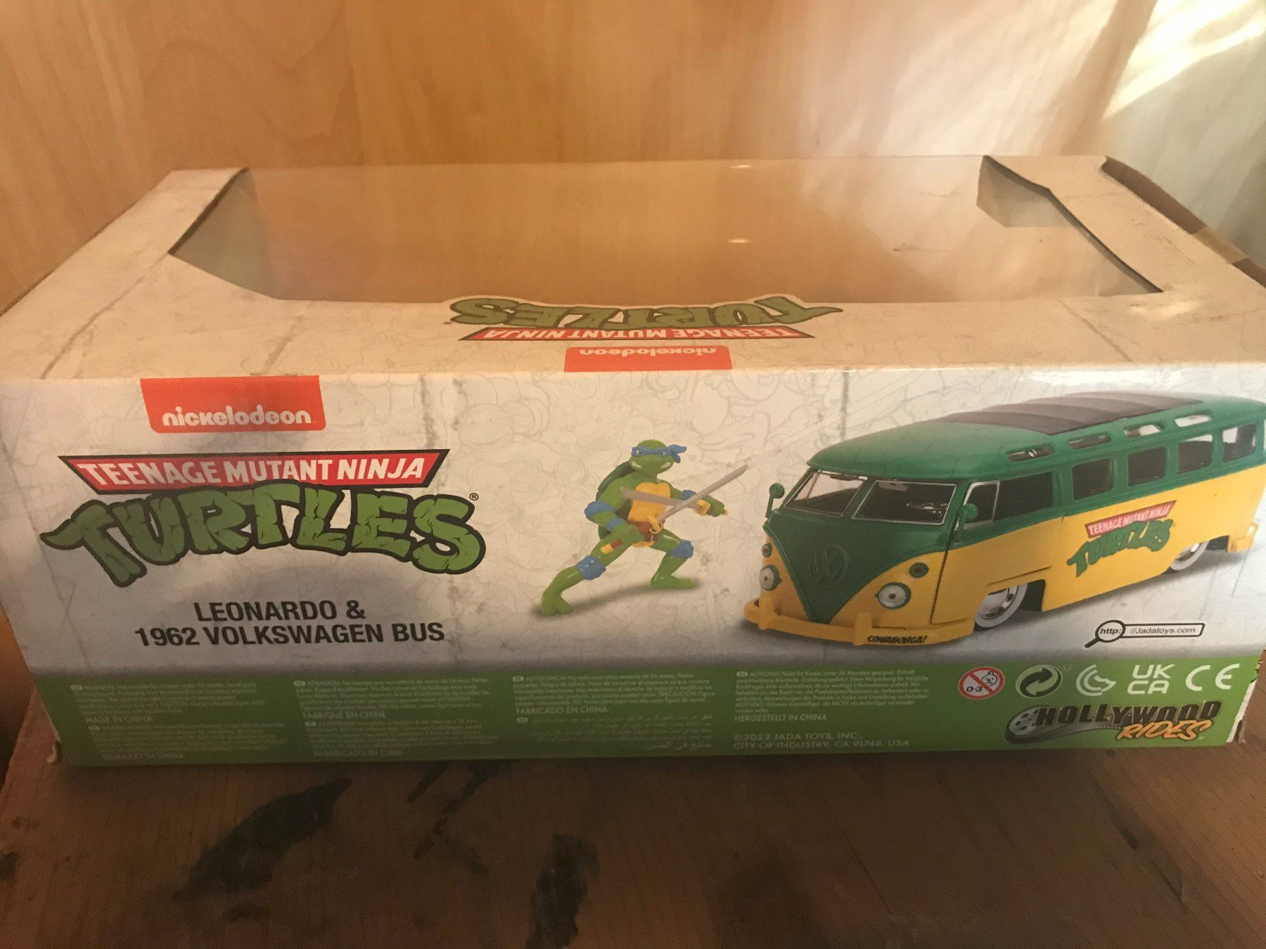 Giocattoli: Jada - Turtles - Leonardo + VW Bus - Die Cast – Nuovo e nell'imballaggio originale da Ennenda venduto da ZiskaGL 2