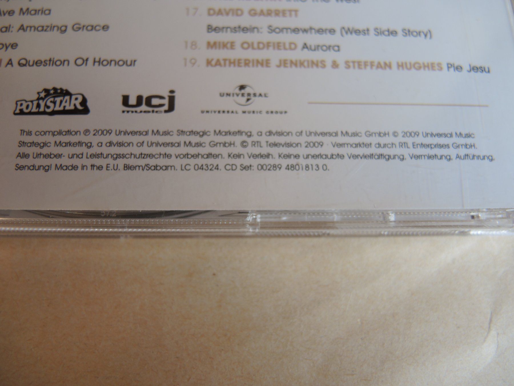 CDs: RTL Klassik Doppel CD    Pavarotti  Rieu  Netrebko .... – D'occasion à Rorschach par maeck8 7
