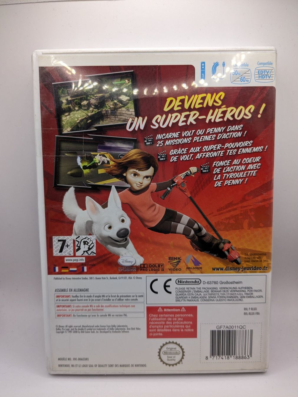 Nintendo Spiele: Disney's Volt / Bolt  - Nintendo Wii Game – Gebraucht aus Hünenberg See von SpecialEditionGaming 2