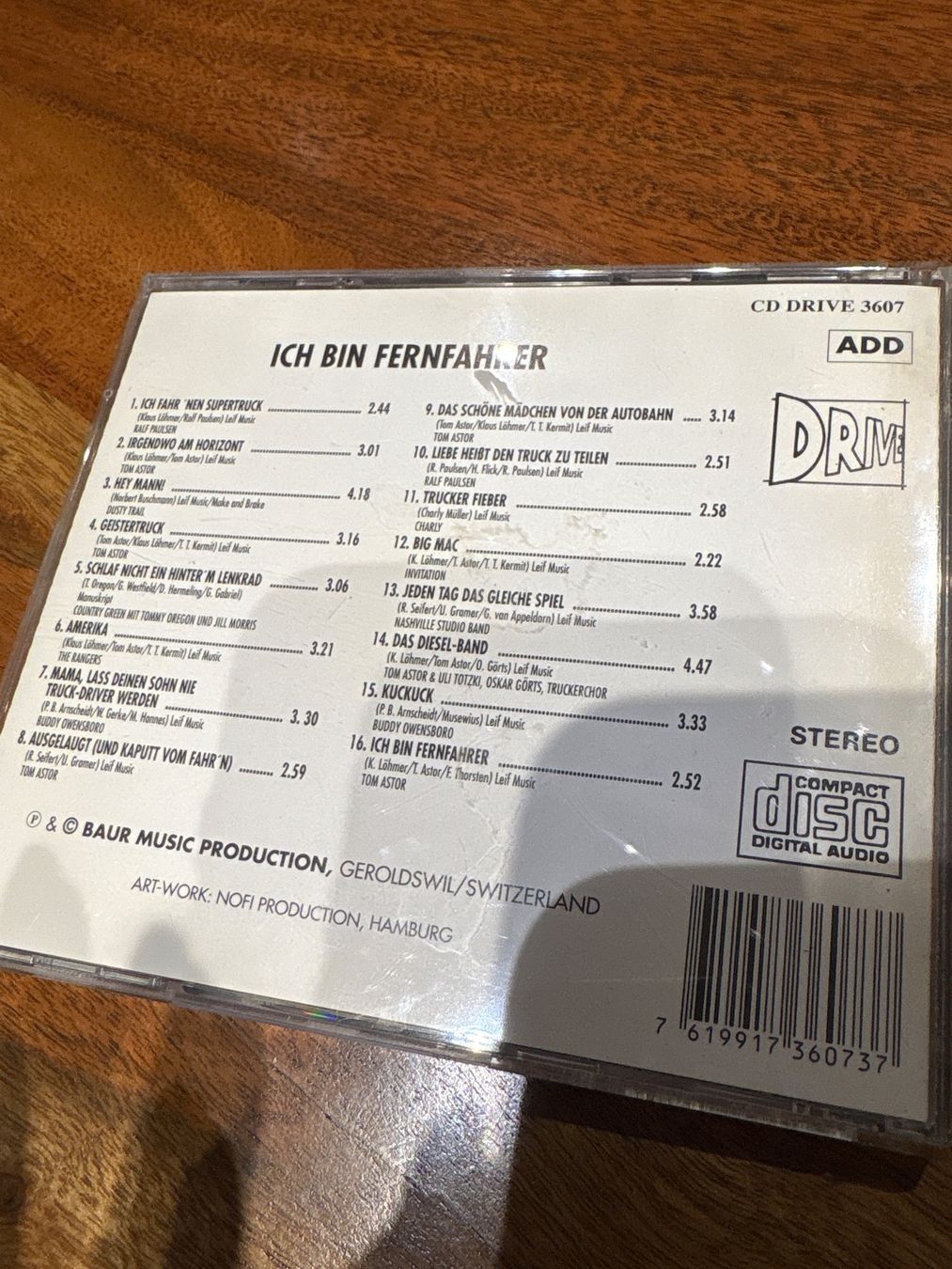 CD: Ich bin Fernfahrer - Supertruck CD Trucker Compilation – Usato da Andwil SG venduto da schmei 1