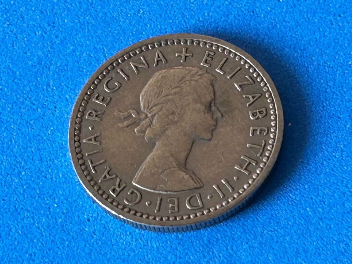 Tutti le monete: UK - 6 Pence 1958 – Usato da Corcelles NE venduto da AJKader 1