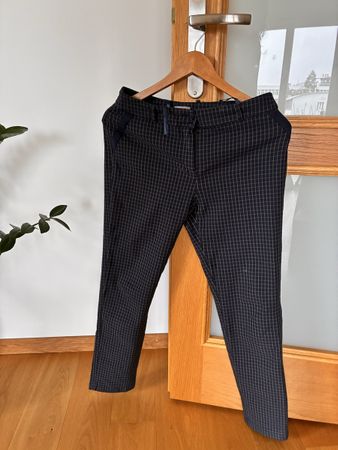 Stylish Checkered Trousers - Oxford style