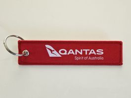 Schlüsselanhänger QANTAS - Remove Before Flight (NEU)