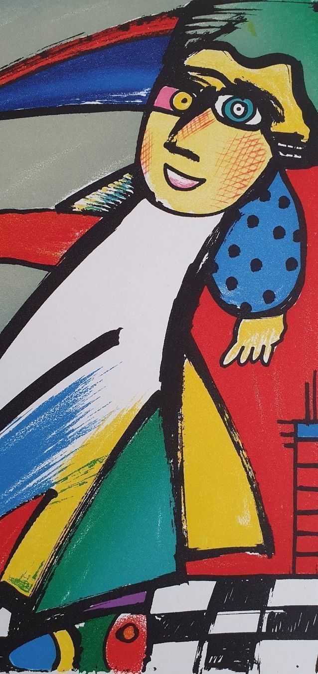 Poster & Bilder: Otmar Alt "Die Zauberin" Handsigniert – Gebraucht aus Baden von Digit6 3