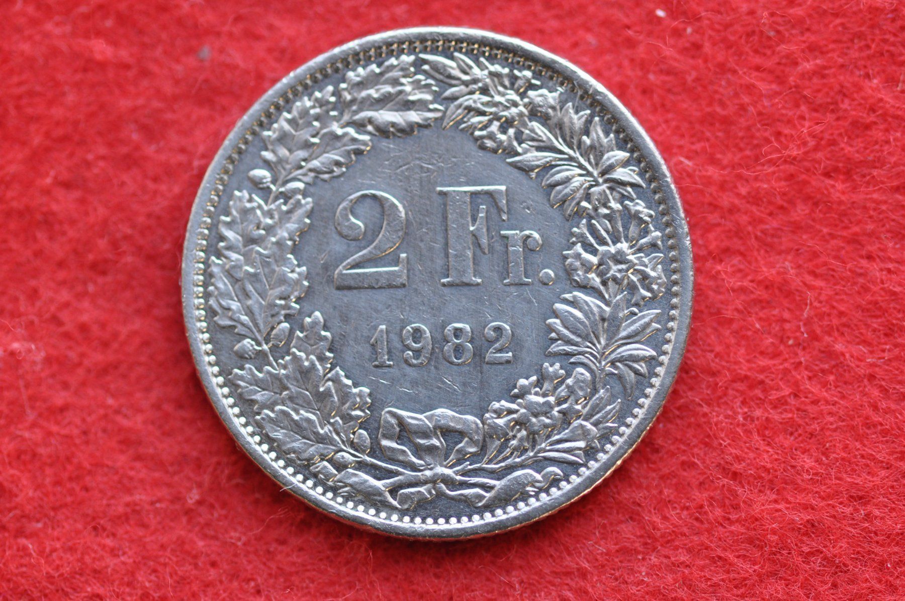 Toutes les monnaies: 2 franken 1982 – D'occasion à Laupen BE par Gufi57