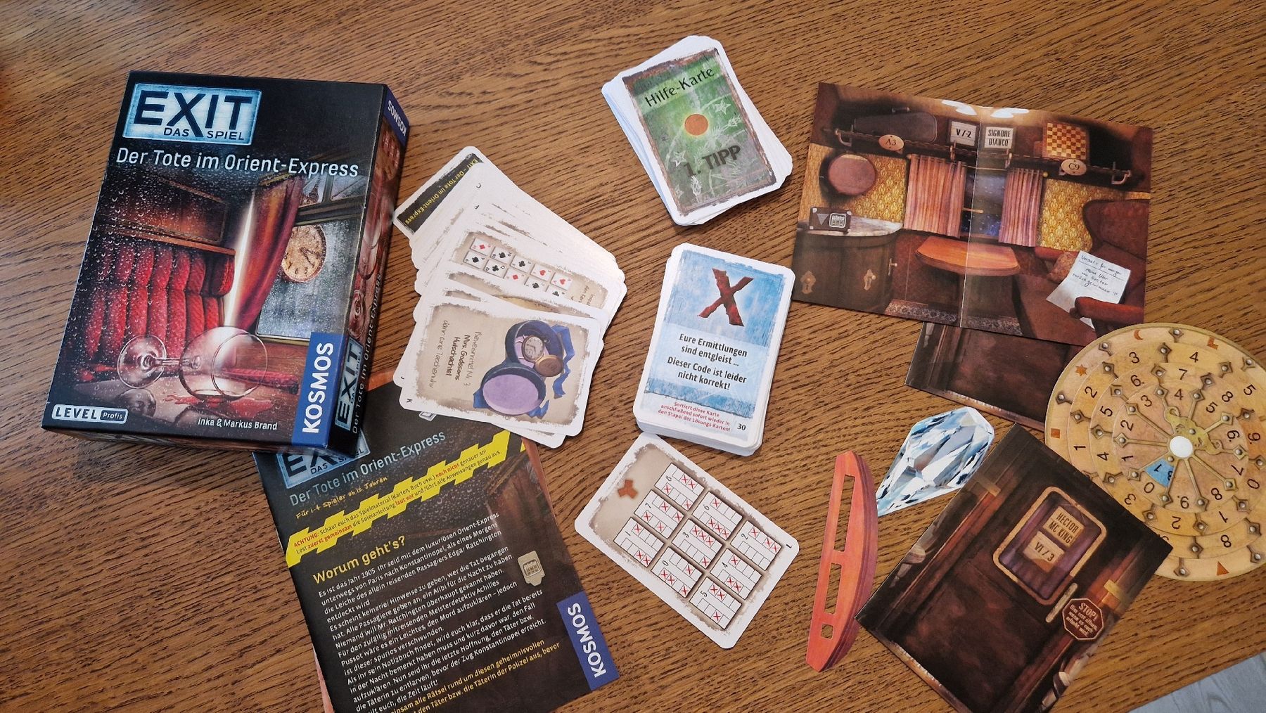Kosmos Spiele: Exit - Der Tote im Orient Express – Neu (gemäss Beschreibung) aus Ittigen von Heide90 2