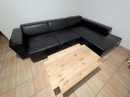 Ecksofa Leder Schwarz Ewald Schillig