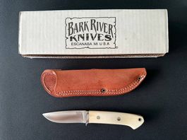 Klinge Bark river: Classic drop point hunter A2