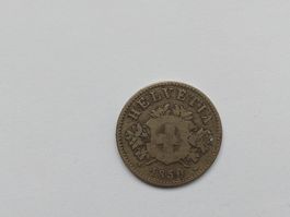 20 rappen 1850