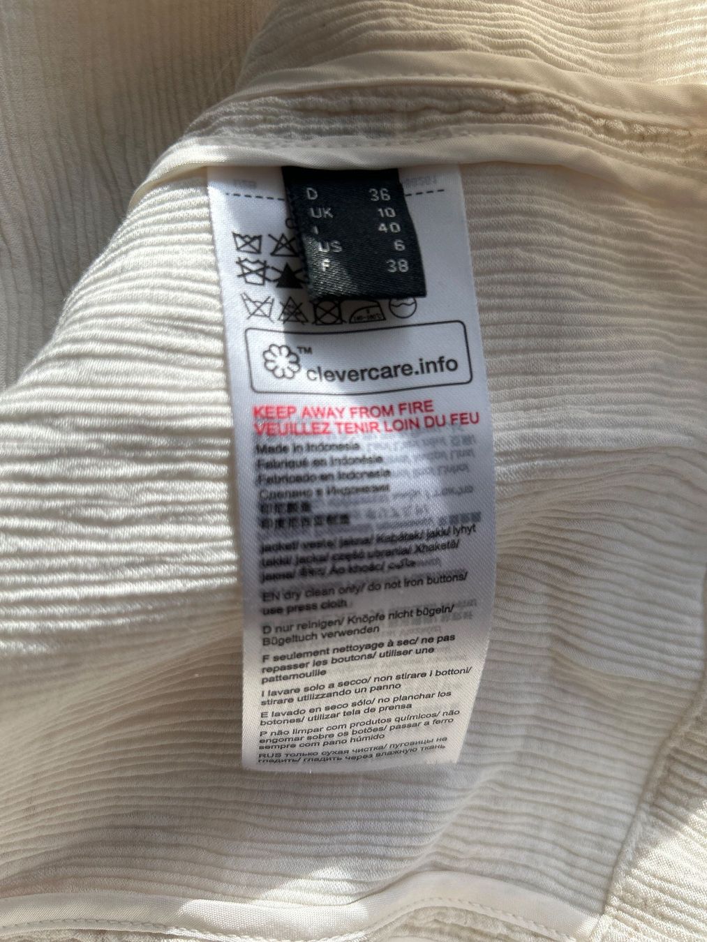 Esprit Giacche: Crincle Sommer Blazer Gr.S von Esprit – Usato da Feuerthalen venduto da Anna_Swift 7