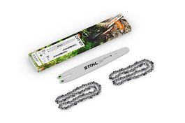 Cut Kit 6: Set aus Führungsschiene und Sägeketten für versch