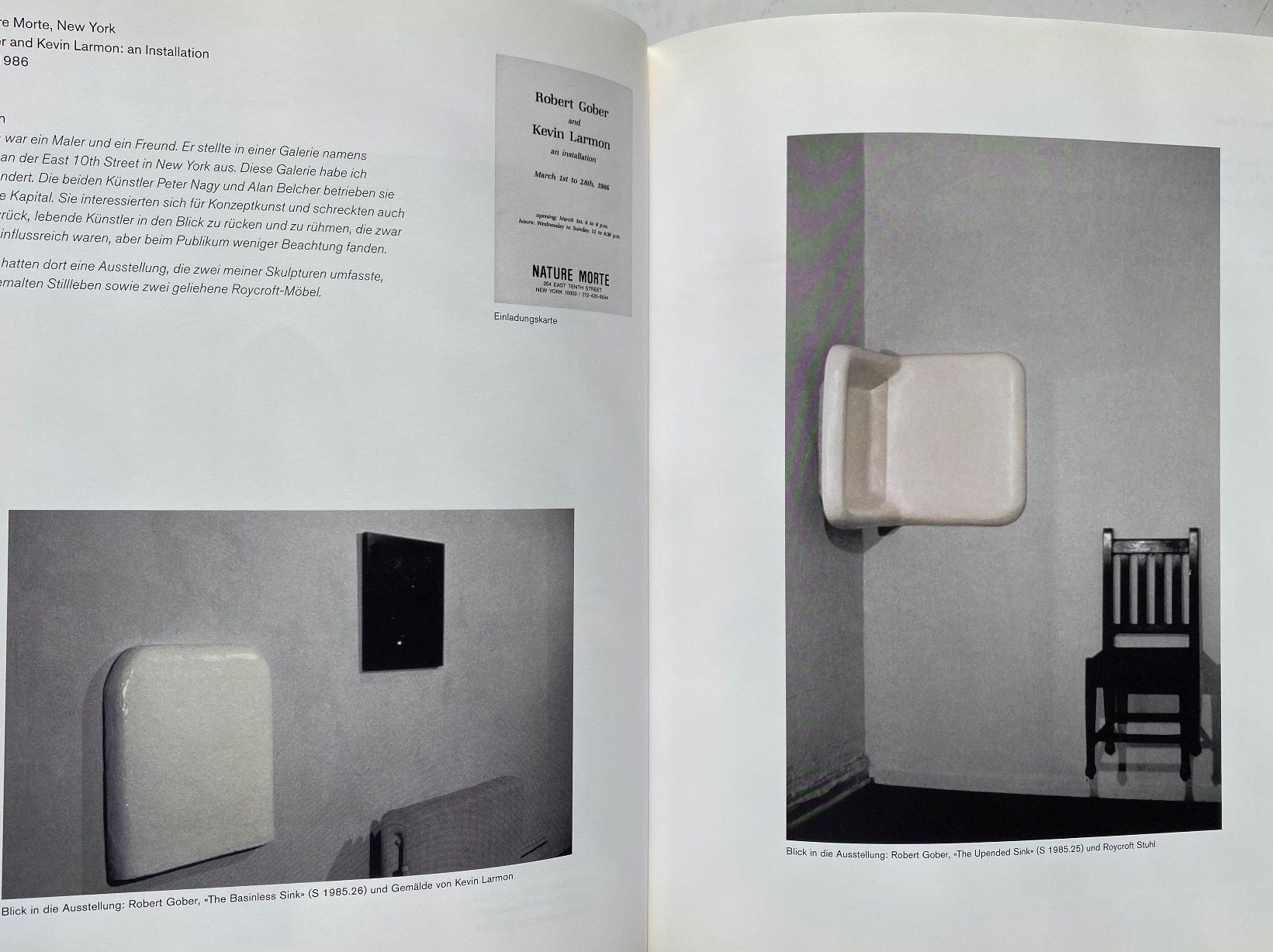 Libri: GOBER Robert. MINIMALISMUS - Koons - Close – Usato da Zürich venduto da lesgarcons 3
