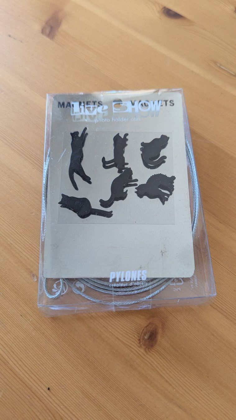 Cornici: Porte photos fil aimants chat – Nuovo e nell'imballaggio originale da Pully venduto da dia_6tzd
