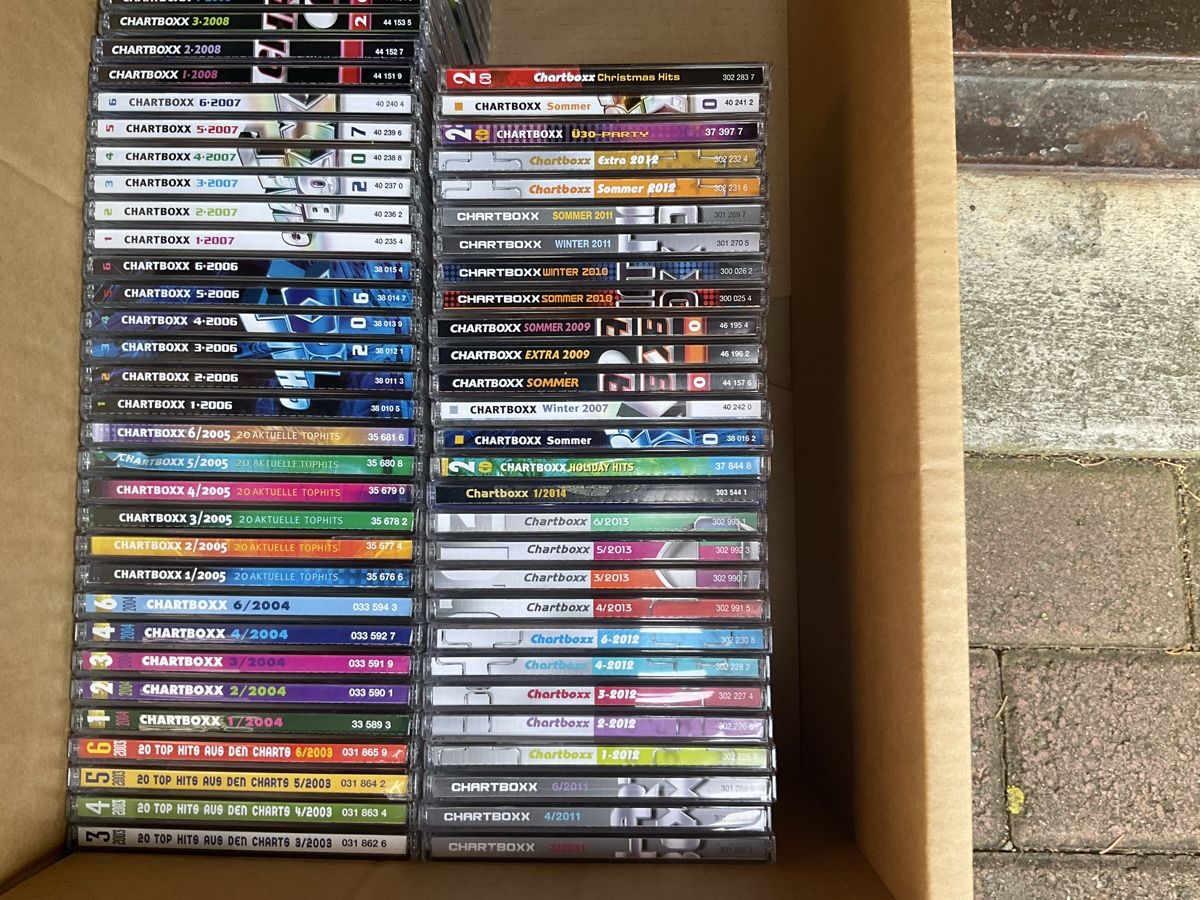 CD: CD-Sammlung ChartBoxx, verschiedene und VHS Kassetten – Usato da Mümliswil venduto da rose124 4