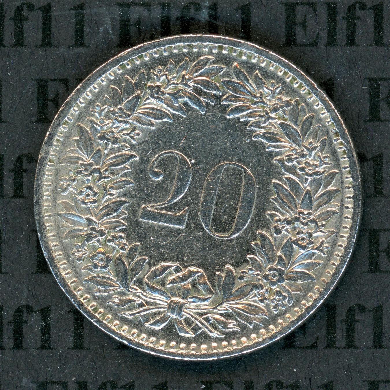 Tutti le monete: CHF___0.20 1970 -vz 20 Rappen – Usato da Widnau venduto da Elf11 1