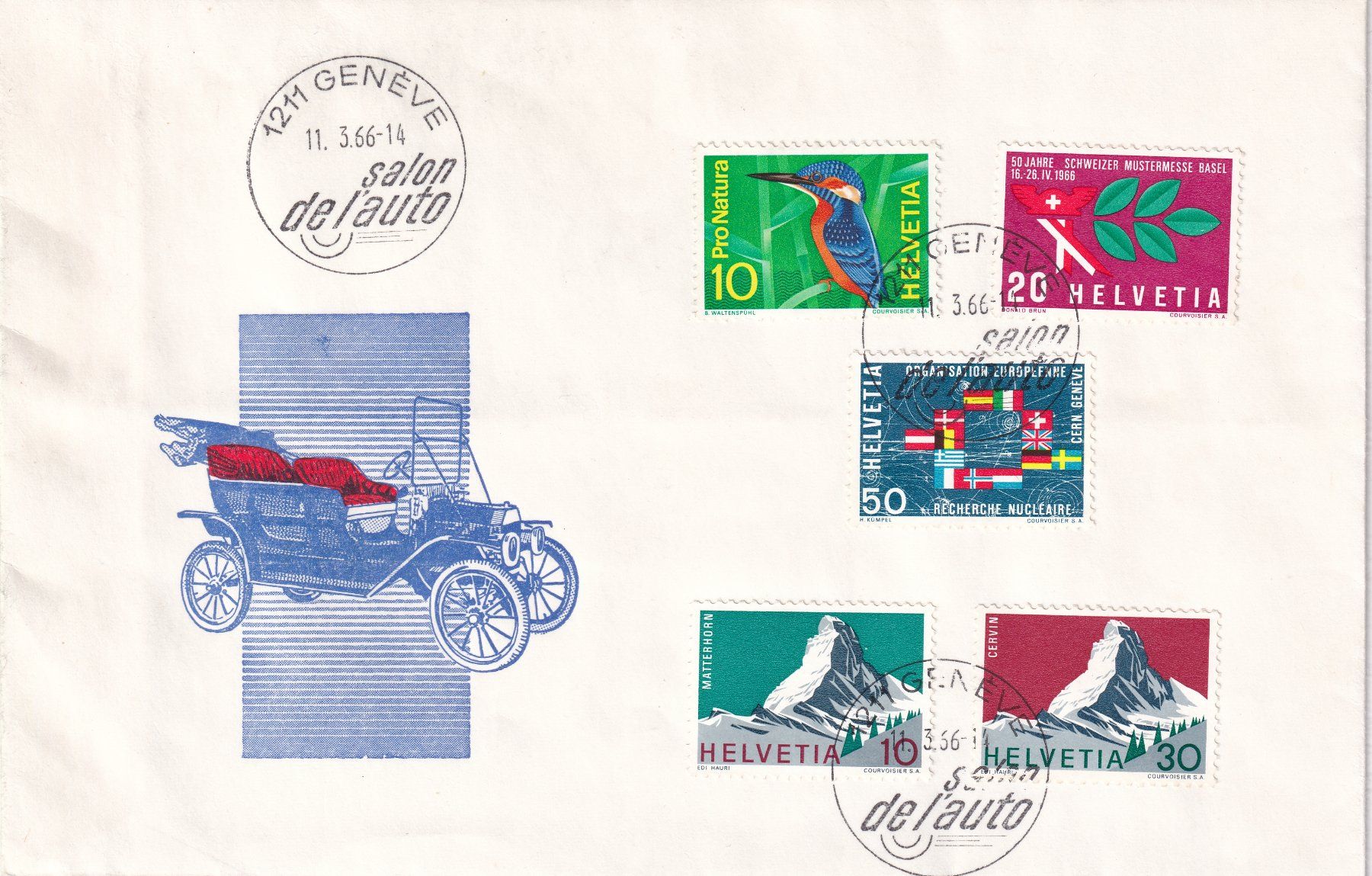 Alle Briefmarken: 4 Stk FDC – Gebraucht aus Rotkreuz von sheyenne72 3