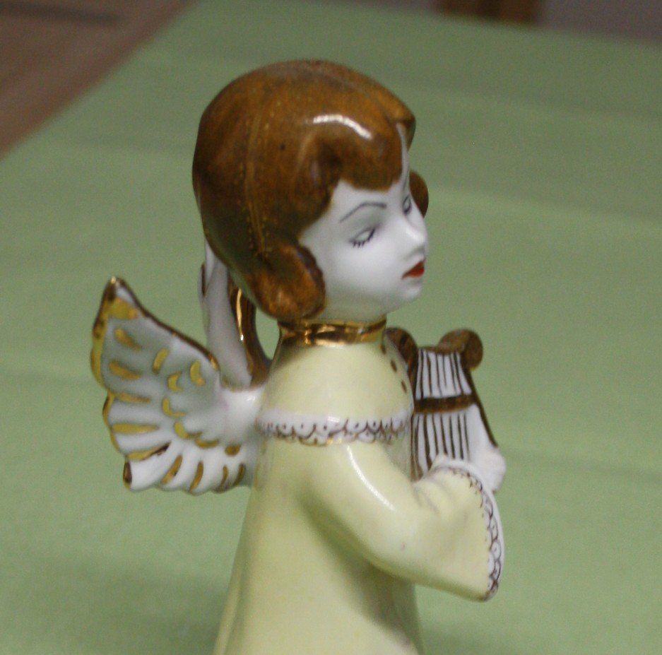 Statuette: Engel mit Harfe – Usato da Flüelen venduto da Alt-und-Neu 6
