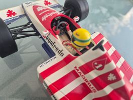 Senna Toleman Hart TG184 Minichamps 1:18
