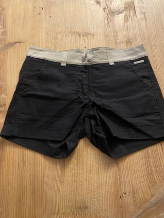 Sommer Shorts Gr. 34 schwarz beige MDC Damen