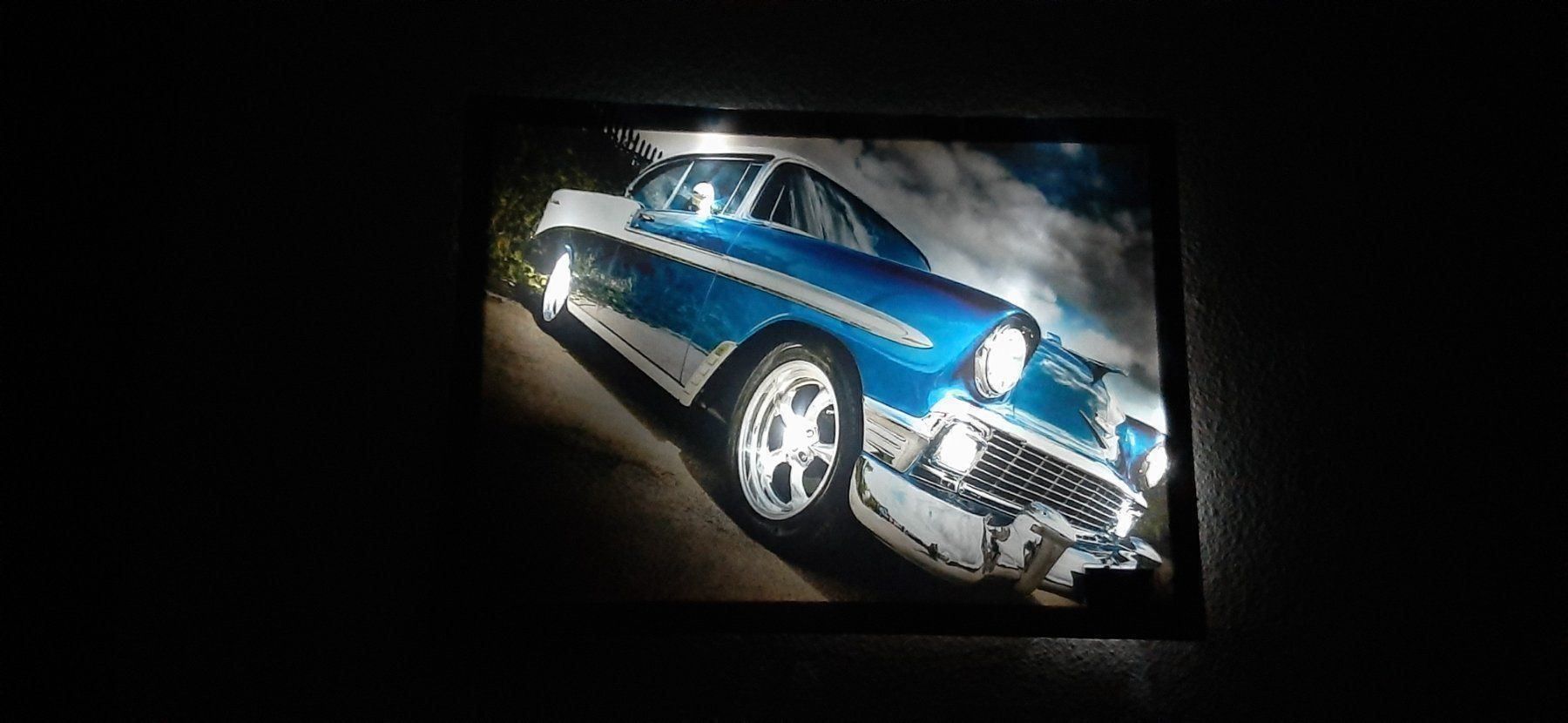 Foto & Immagini: LED Oldtimer Chervolet 1956 Bel Air Bild XL – Nuovo e nell'imballaggio originale da Kilchberg ZH venduto da ruedi34 1