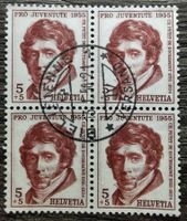 TR92 Bloc Timbre Suisse 1956 Oblitere