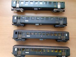 4 Personenwagen HAG H0