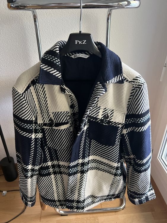 Zara Flannel Flanell Jacke Lfdy Zara Flannel Lfdy Flannel Grau
