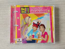 Die Drei !!! - Skandal im Cafe Lomo! (Fall 44) CD Hörbuch