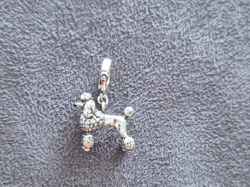 Pendentifs: Silber Charm Pudel +Garantie – Neuf (Voir description) à Rotkreuz par Carbone_Bijou-Shop