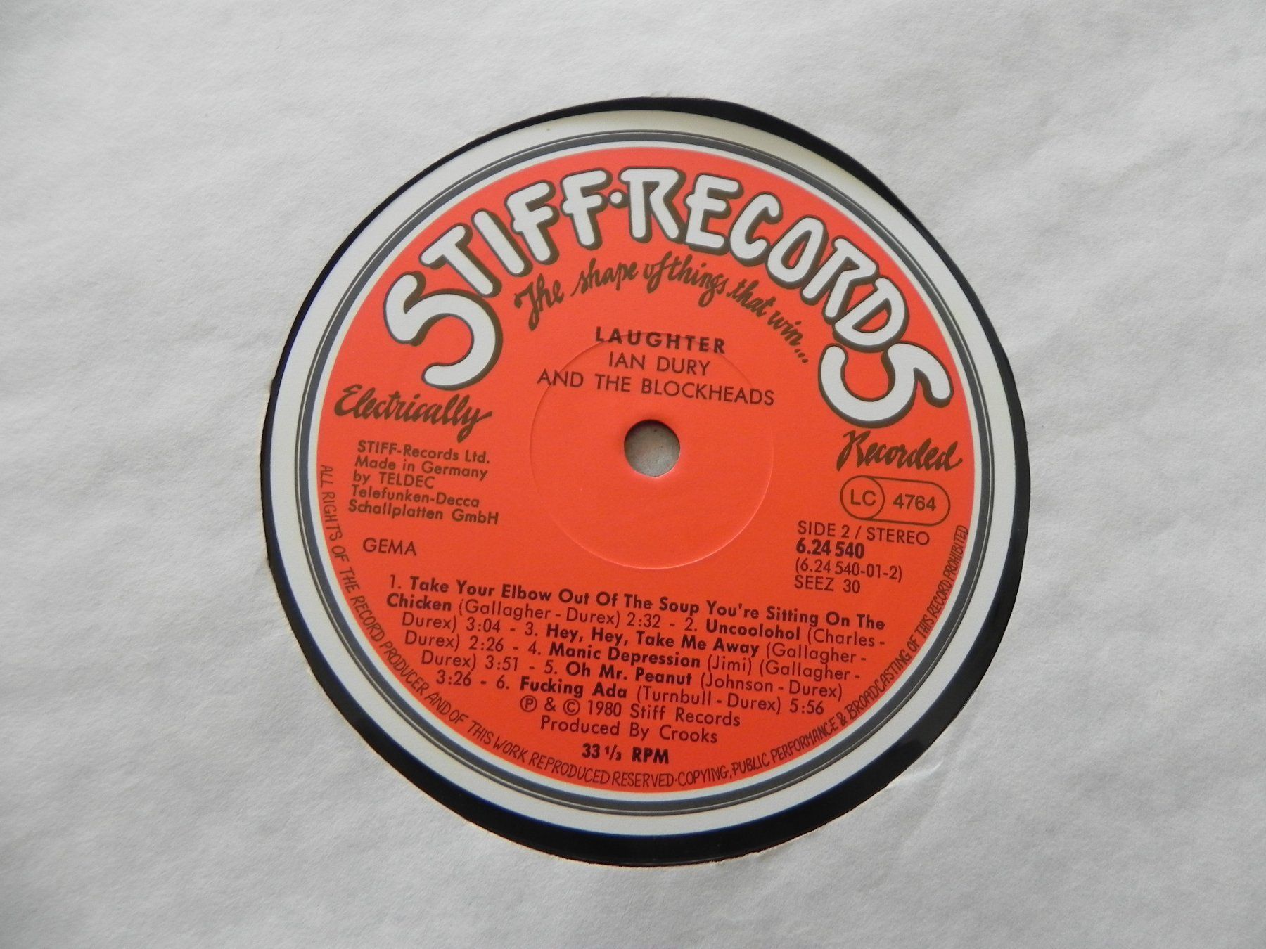 Dischi in vinile: LP brit Rock Pop New Wave Disco Ian Dury – Usato da Siebnen venduto da krimsie 5