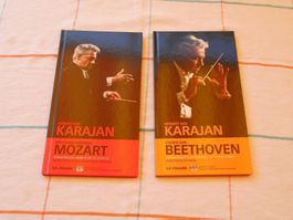 Mozart.Kaarajan 2 CDs / Bethoven.Kaarajan 2 CDs also 4 CDs