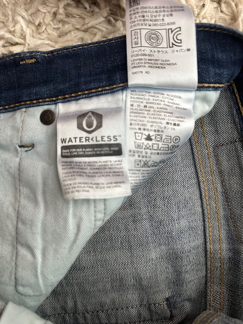 Levi's Jeans: Jeans LEVIS STRAUSS 511 Taille/Grosse W29 L32 – Usato da Bern venduto da BrandVilla 6