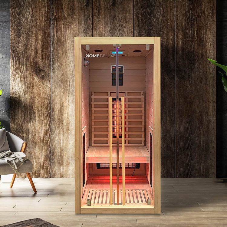 Tragbare Infrarot Sauna Box - Faltbare Heimsauna Mit 4 Heizplatten & Turmalin