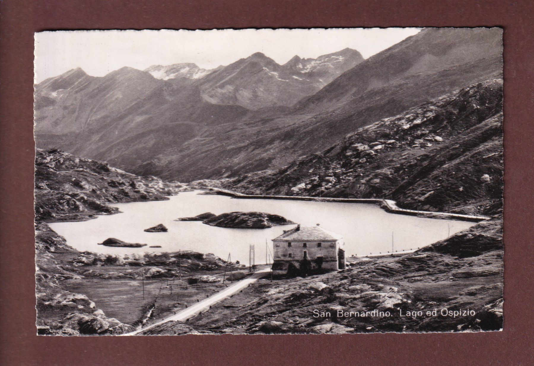 Ansichtskarten: SAN BERNARDINO - Lago - Opsizio – Gebraucht aus Pully von nicecards-shop