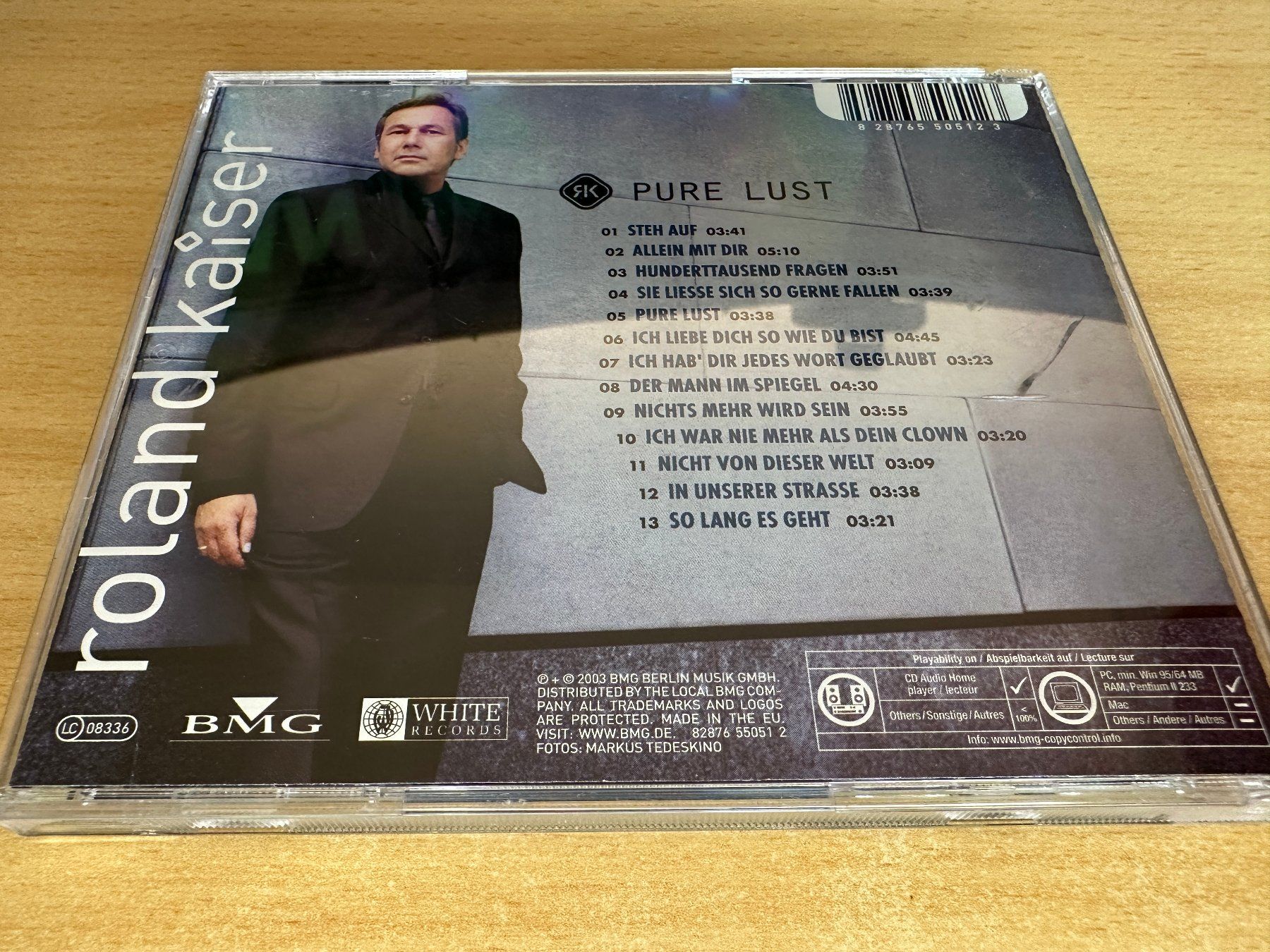CD: Roland Kaiser – Pure Lust – Usato da Rikon im Tösstal venduto da Alpenmutz 1