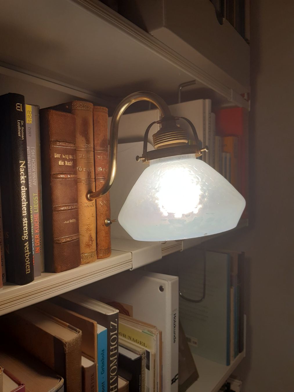Lampade: Eigen Kreation  Büchergestell Lampe – Nuovo (secondo la descrizione) da Winterthur venduto da lampenretter