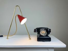 “Harlequin” articulated table lamp/tischlampe