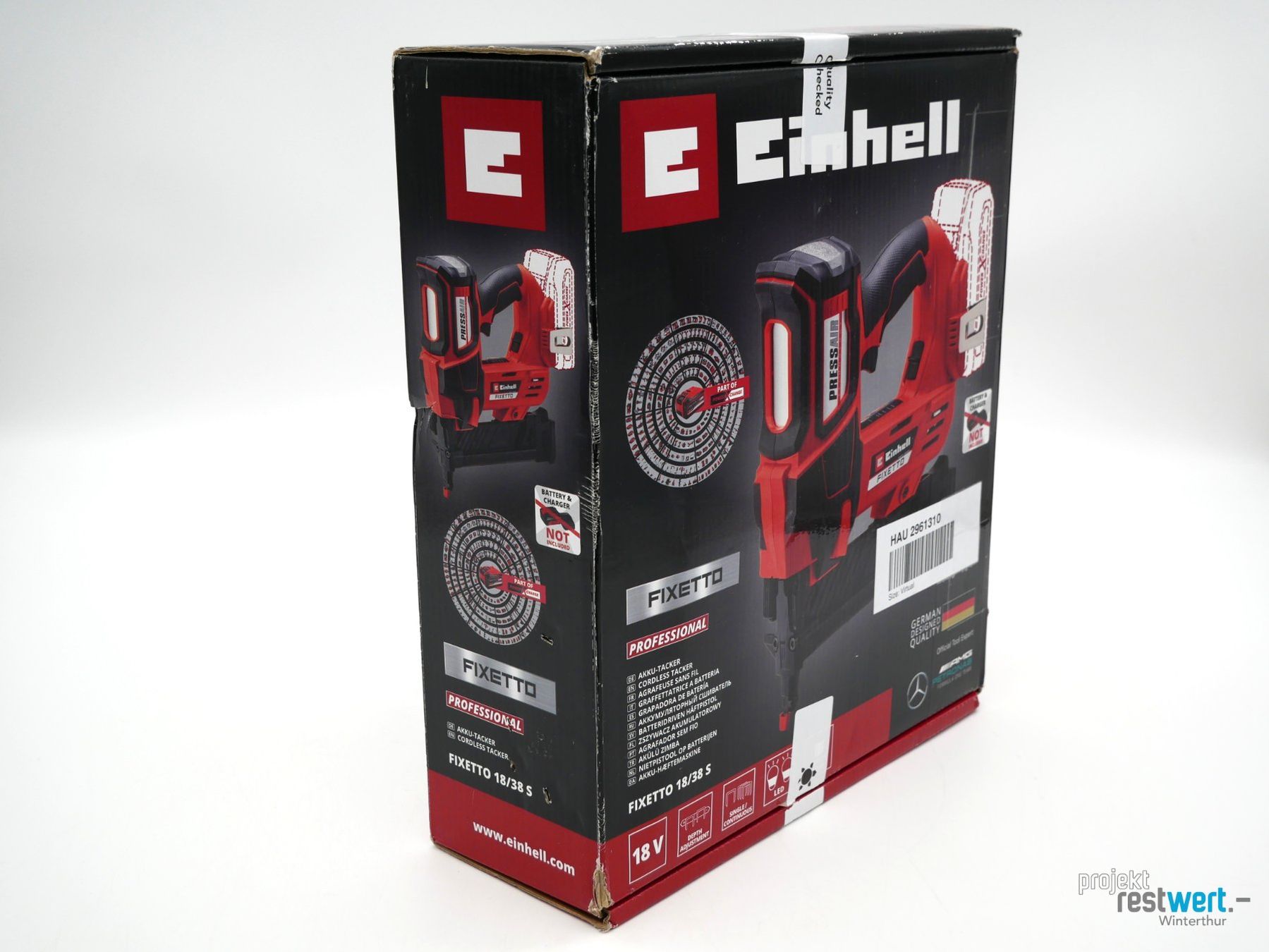 Einhell Tous les outils: EINHELL Fixetto Akku-Tacker 18/38 S – Neuf (Voir description) à Winterthur par Restwert_Winterthur 6