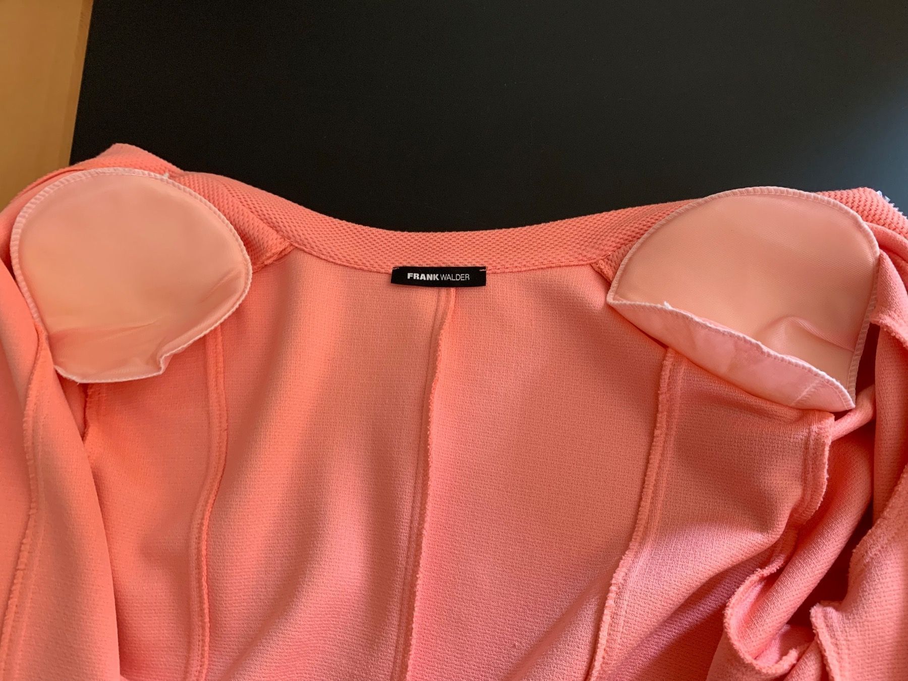 Vestes: Damen Jersey Jacke,  Grösse 44, lachsfarbig – Neuf (Voir description) à Grüsch par frifri06 4