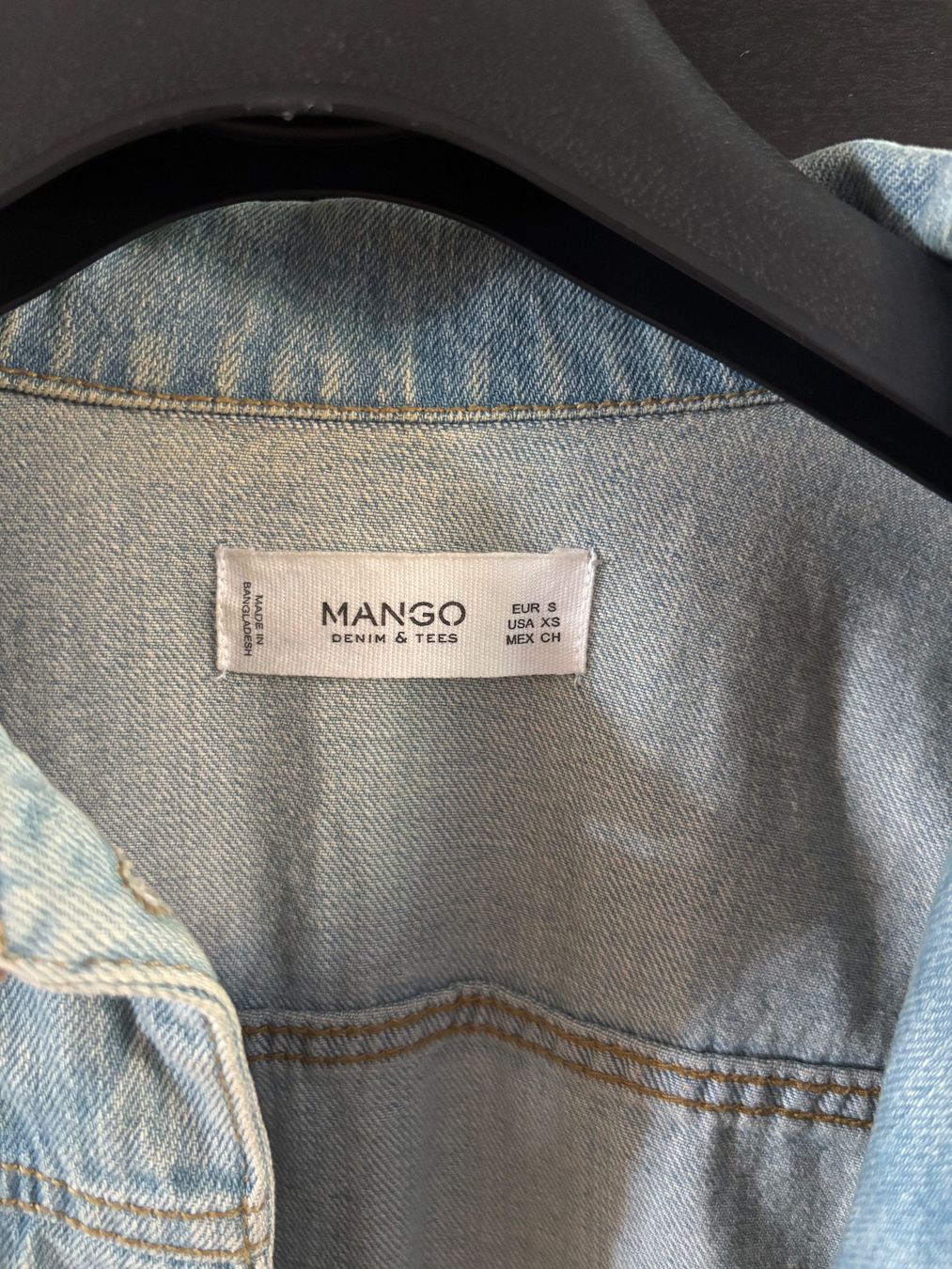 Mango Giacche: Damen Jeansjacke hellblau – Usato da Rhäzüns venduto da Nadl77 4
