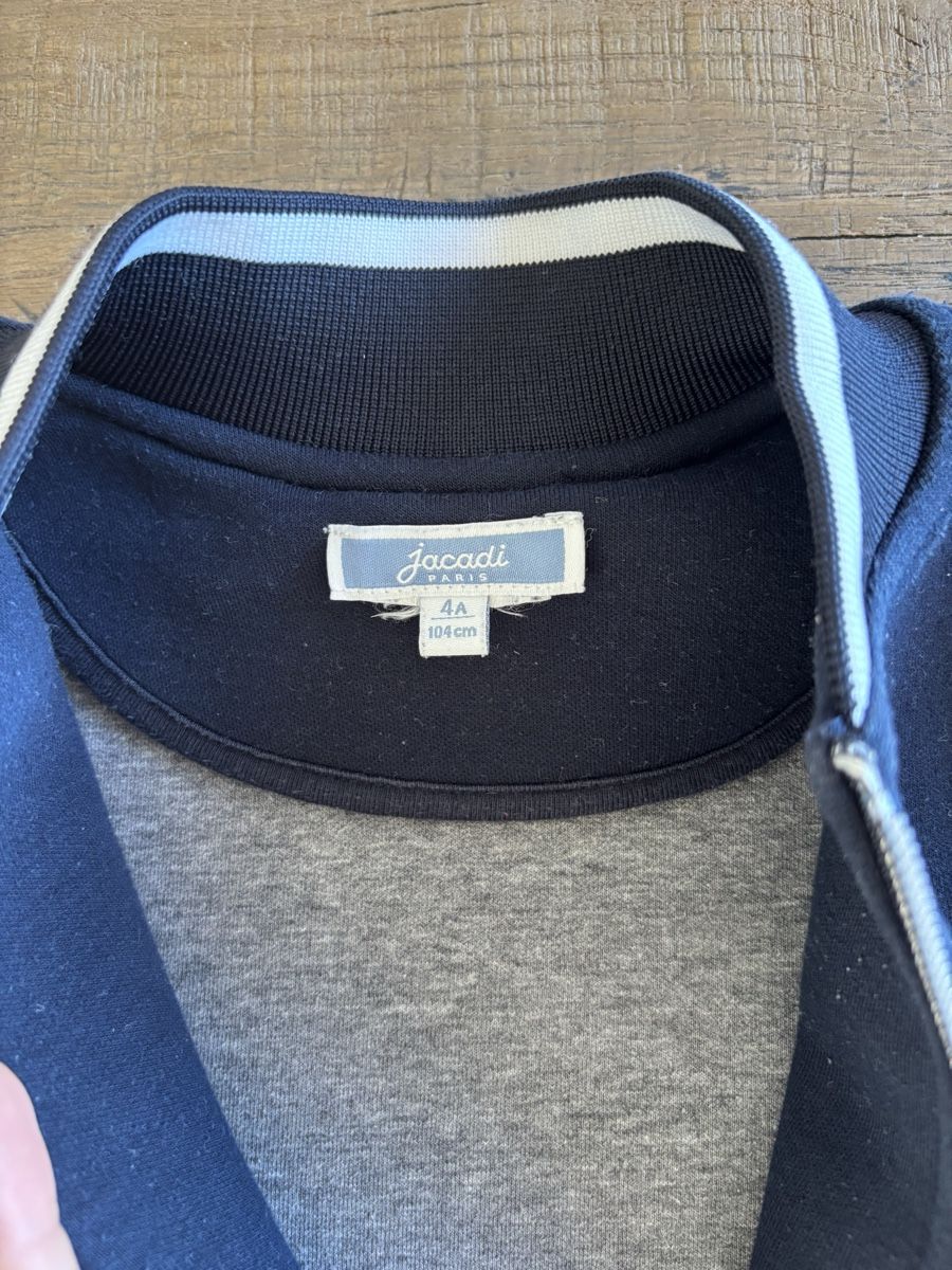 Jacadi Jacken & Mäntel: Jacadi Zip-up Jacket Dark Blue, 4A – Neu (gemäss Beschreibung) aus Oberrieden von ElsaL 2